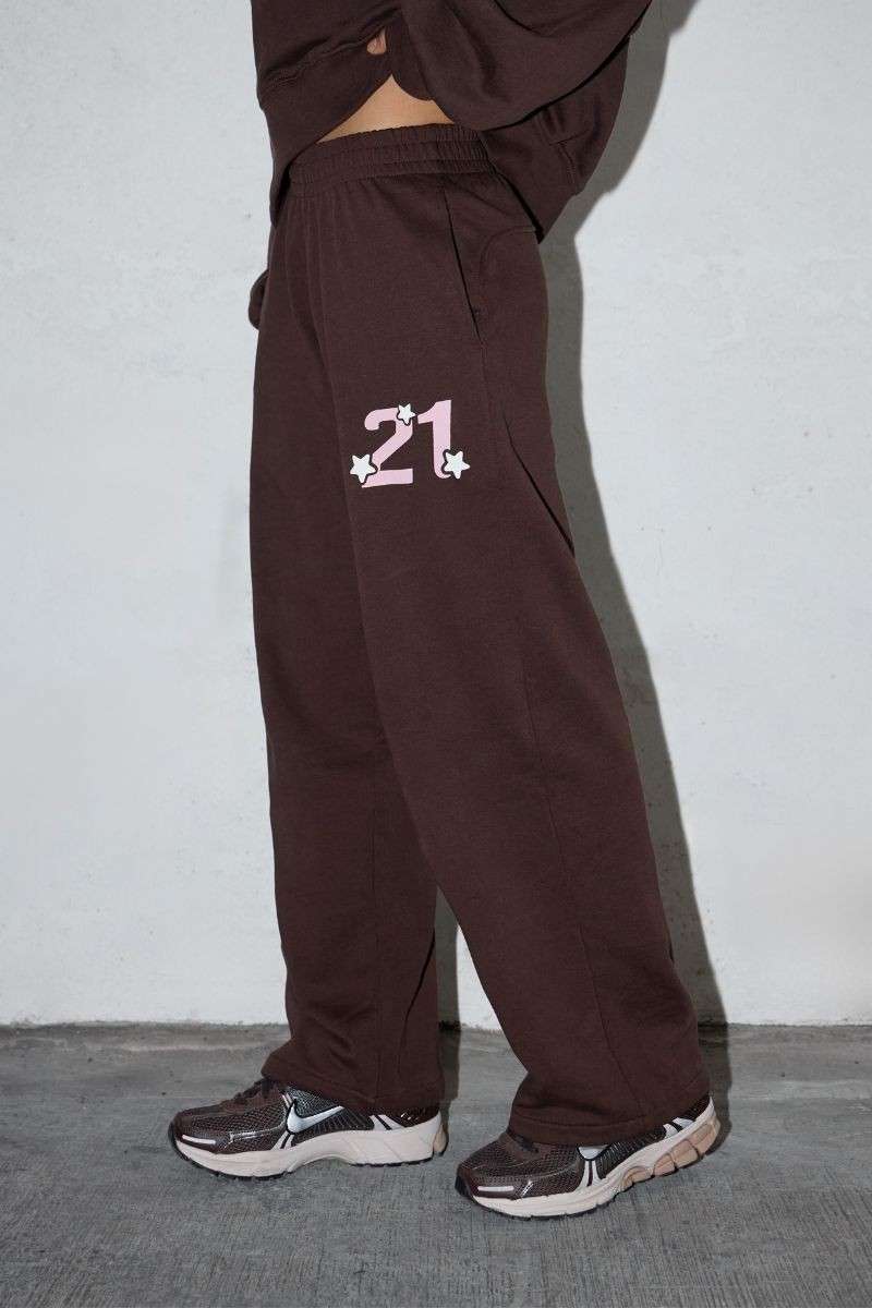 Sweatpants Brown