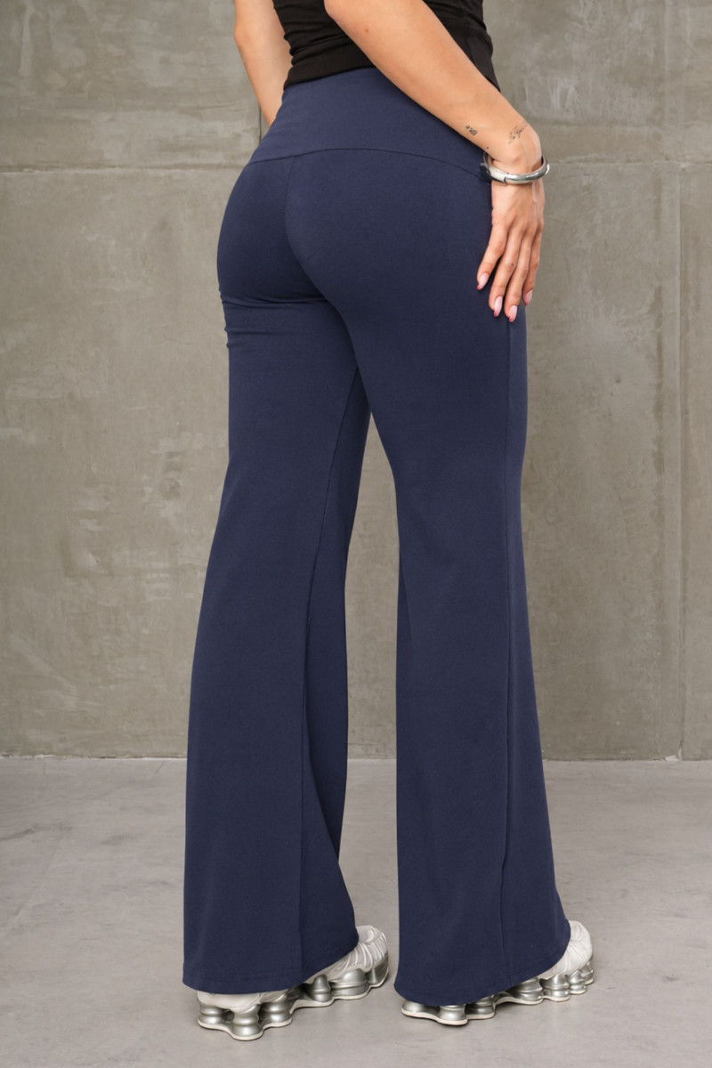 Yoga Pants Slim Azul