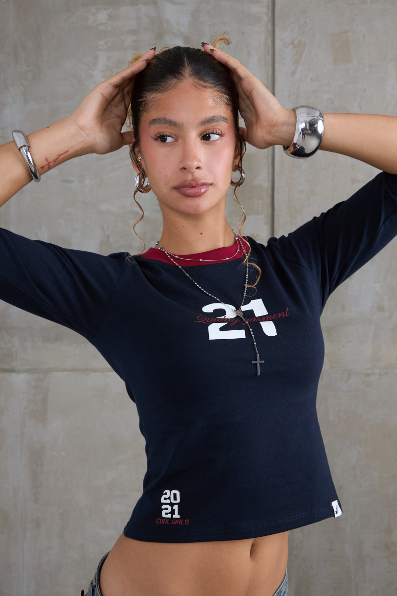 Baby Tee Varsity