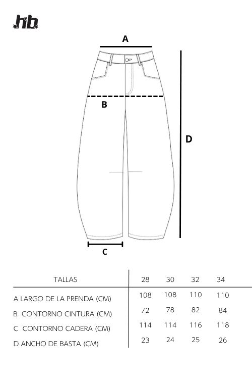 Guía de tallas