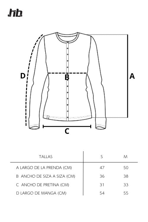 Guía de tallas