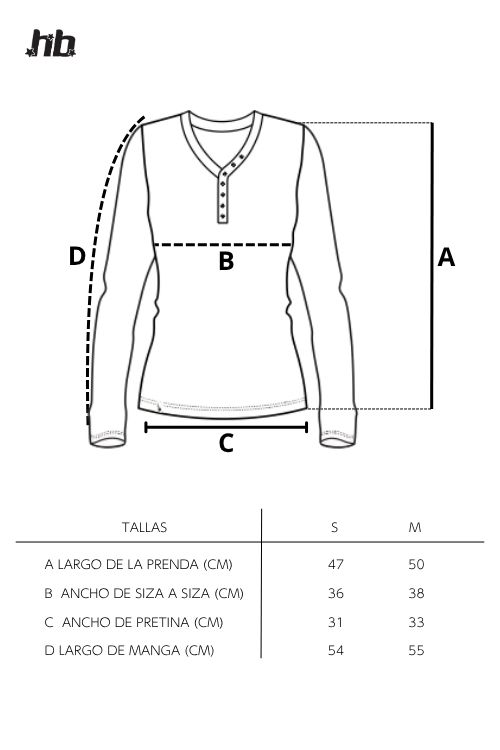 Guía de tallas