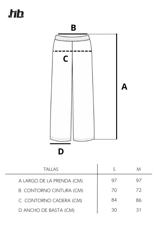 Guía de tallas