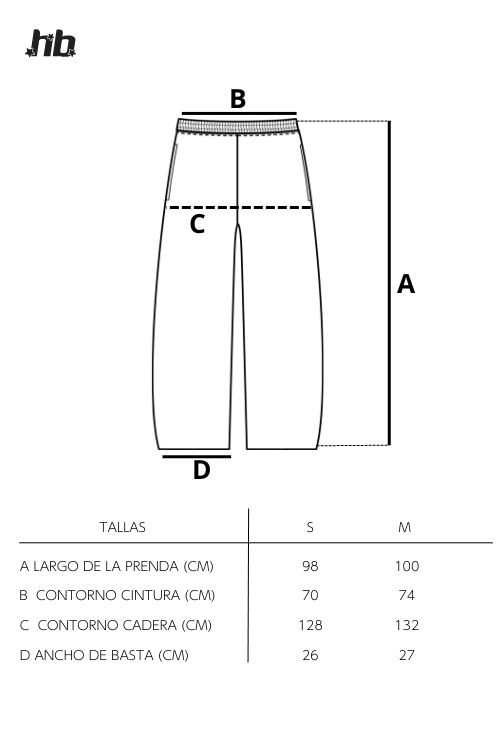 Guía de tallas