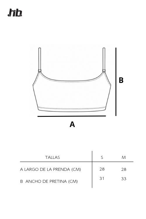 Guía de tallas