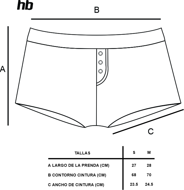 Guía de tallas